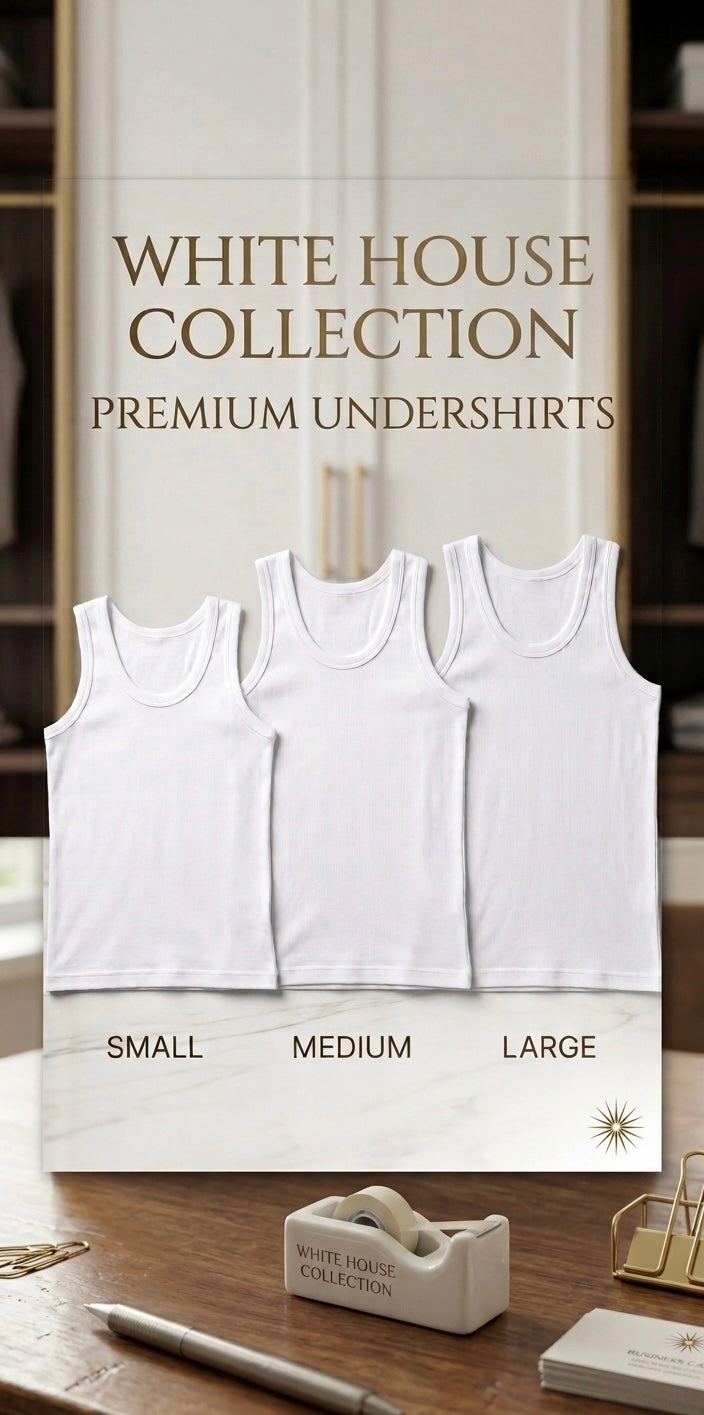 Premium Calvin Klein Undershirts – Essential 3-Pack