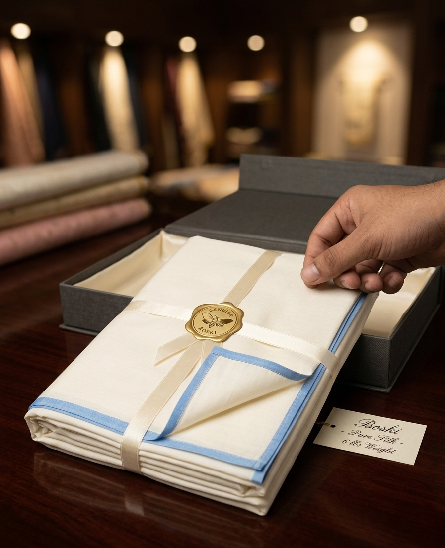 Signature Boski Pure Silk – 6lbs Weight | Authentic Hand-Woven Elegance